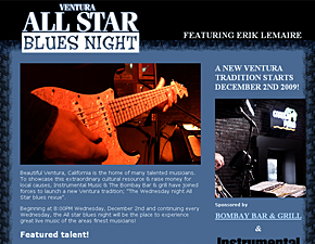 Ventura All Star Blues Night Ventura All Star Blues Night